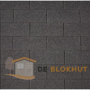 Zwarte dakshingels (3m2) | Deblokhut.nl
