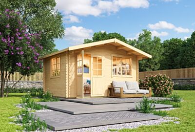 Blokhut Norderney 2 - 390x300 cm  blank