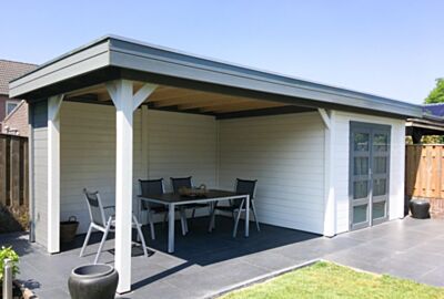 Hillhout tuinhuis Bosuil 4 m