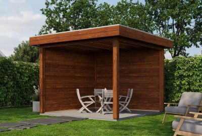 LSG283030N00102 Veranda Almelo 300x300cm – Zwart geolied 4