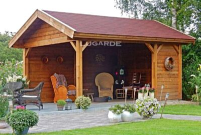 Lugarde Tuinhuis Hamilton PS5 - Pro Systeem - 486x350cm - 28mm