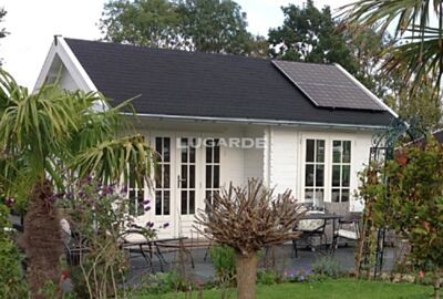 Lugarde Blokhut B66 recreatiewoning Deblokhut.nl