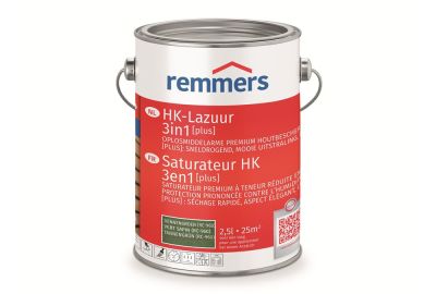 Remmers HK Lazuur beits 3in1 plus dennengroen 2,5-liter