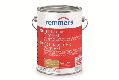 Remmers HK Lazuur beits 3in1 plus rustiek eiken 2,5 liter